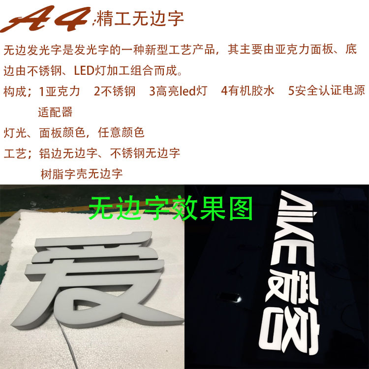 LED树脂字